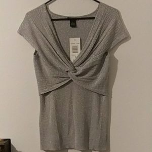 Sterling silver sparkling top